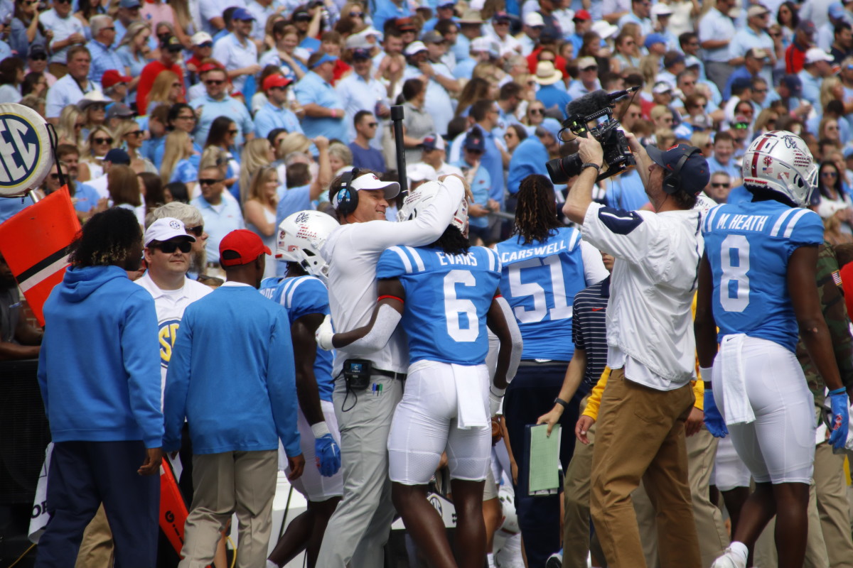 Lane Kiffin Zach Evans